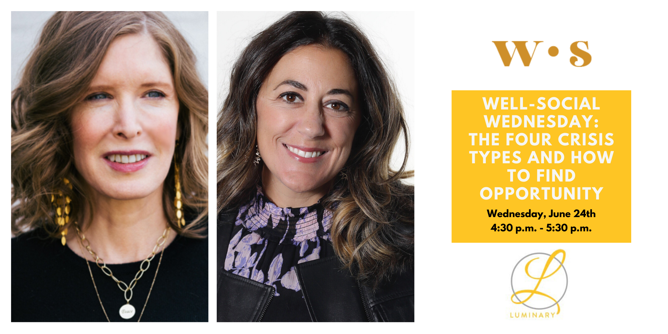 well-social Wednesday: The Four Crisis Types and How to Find Opportunity